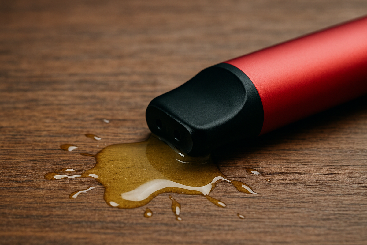 E-Liquid Leaking? Here's What's Causing It (And How to Stop It)  Vapeology