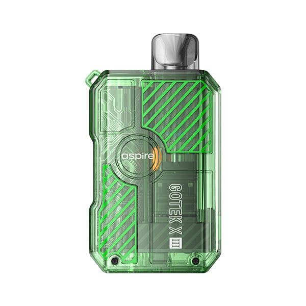 Pod Kits Green Aspire Gotek X III Vape Kit