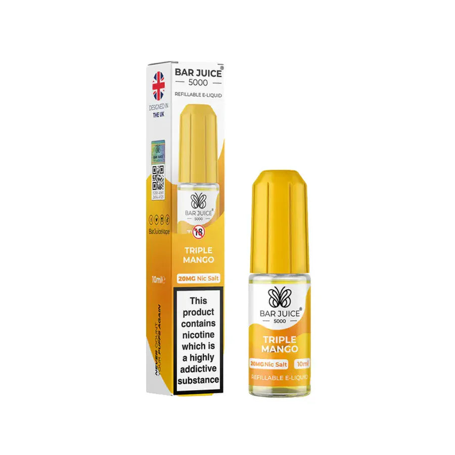 Triple Mango Nic Salt By Bar Juice 5000 10ml E-liquid