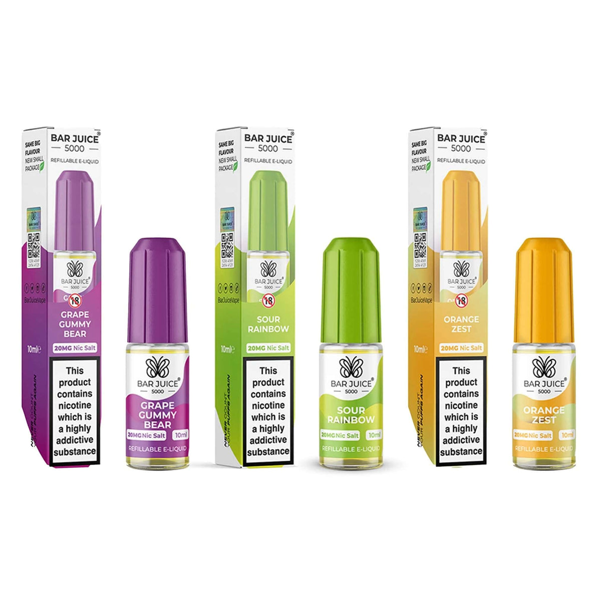 Nic Salts Bar Juice 5000 Nic Salts