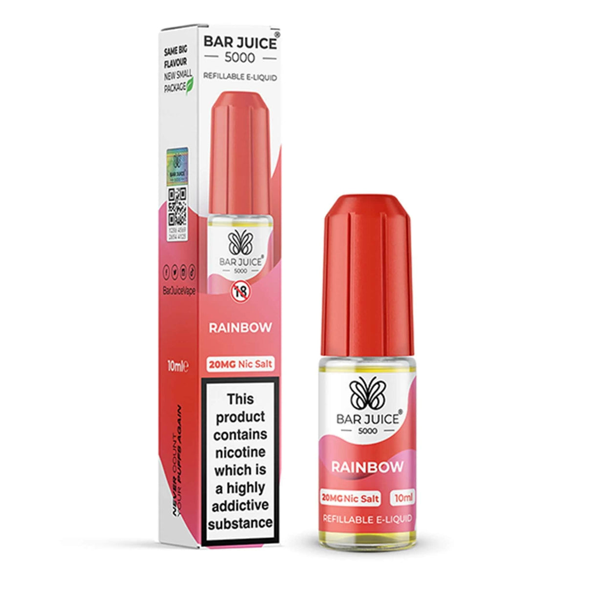 Nic Salts Rainbow / 5mg Bar Juice 5000 Nic Salts