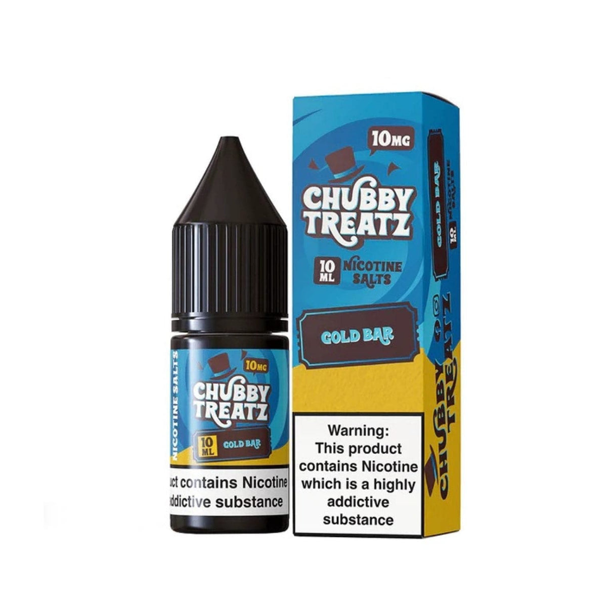 Nic Salts Gold Bar / 10mg Chubby Treatz Nic Salt E-Liquids