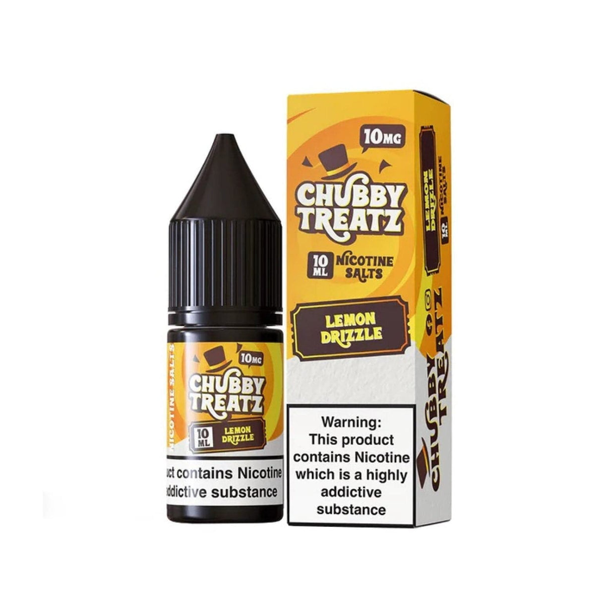 Nic Salts Lemon Drizzle Cake / 10mg Chubby Treatz Nic Salt E-Liquids