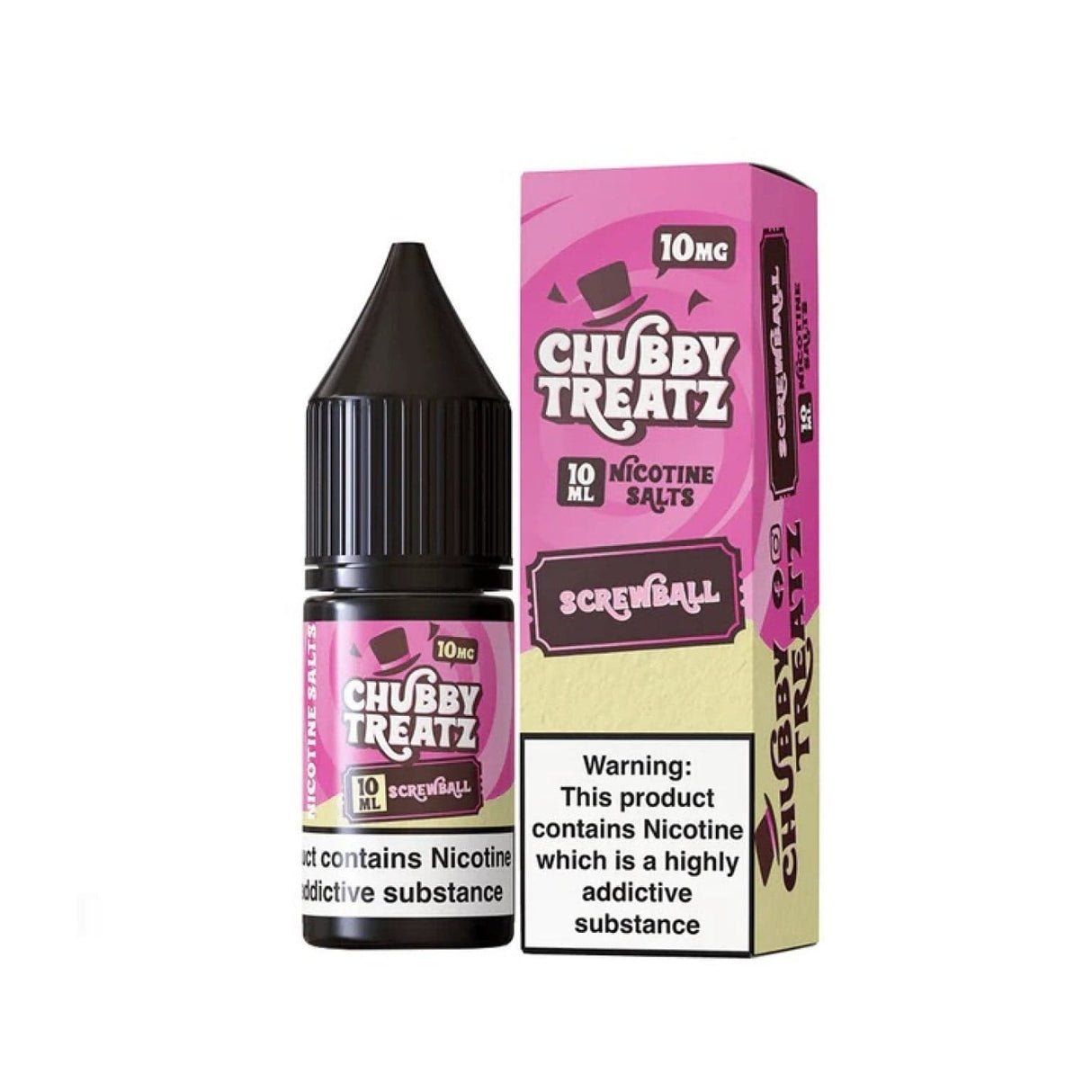 Nic Salts Screwball / 10mg Chubby Treatz Nic Salt E-Liquids
