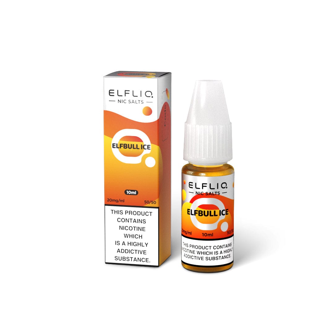 Nic Salts Elfbull Ice / 5mg ELFBAR ELFLIQ Nic Salt E-Liquids