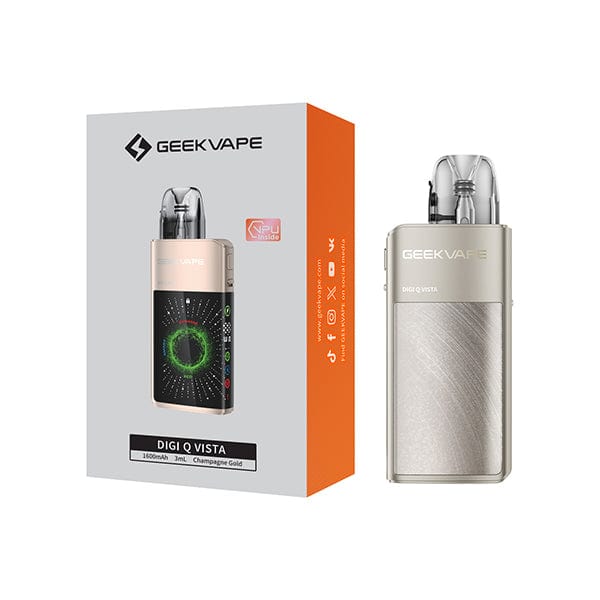 Pod Kits Champagne Gold Geekvape Digi Q Vista Pod Kit