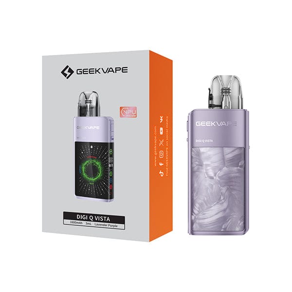 Pod Kits Lavender purple Geekvape Digi Q Vista Pod Kit