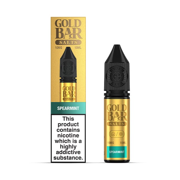 Nic Salts Spearmint / 10mg Gold Bar Nic Salts