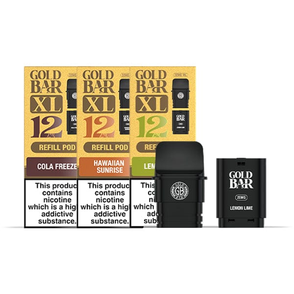 Replacement Pods Gold Bar XL Refill Kit
