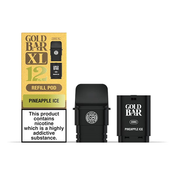 Replacement Pods Pineapple Ice Gold Bar XL Refill Kit