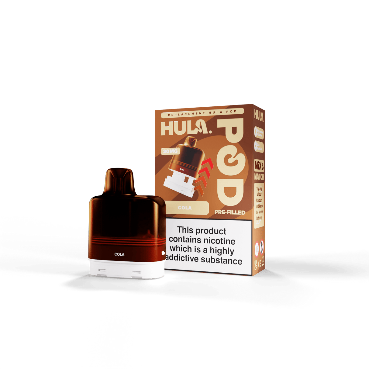 Replacement Pods Cola HULA Replacement Pre-Filled Pod