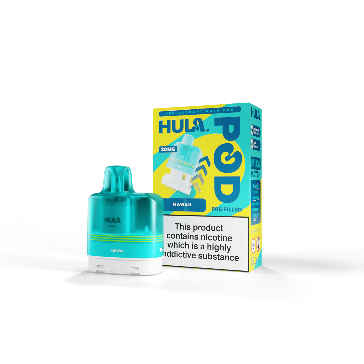 Replacement Pods Hawaii( COMING SOON ) HULA Replacement Pre-Filled Pod
