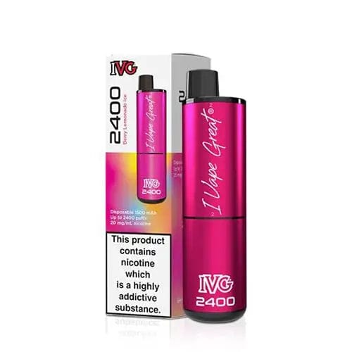 Disposable Vape Sticks IVG 2400 Puff Disposable Vape