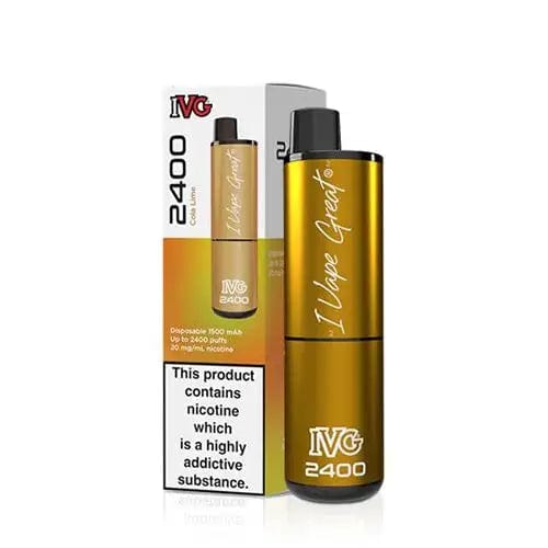 Disposable Vape Sticks IVG 2400 Puff Disposable Vape