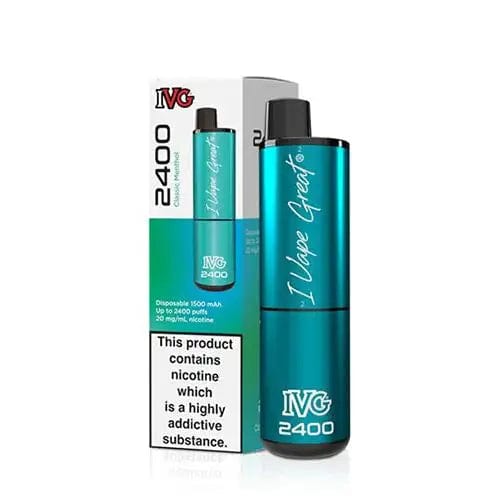 Disposable Vape Sticks IVG 2400 Puff Disposable Vape