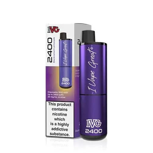 Disposable Vape Sticks IVG 2400 Puff Disposable Vape