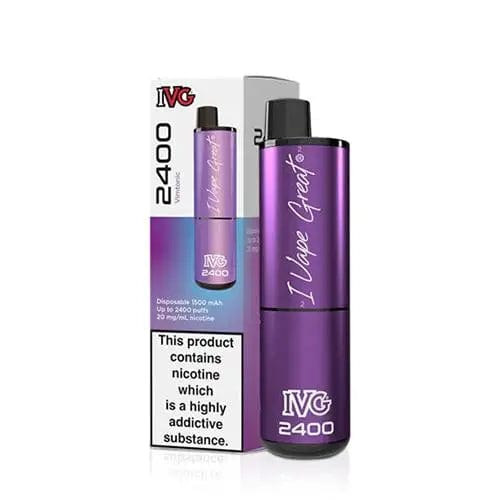Disposable Vape Sticks Vimtonic IVG 2400 Puff Disposable Vape