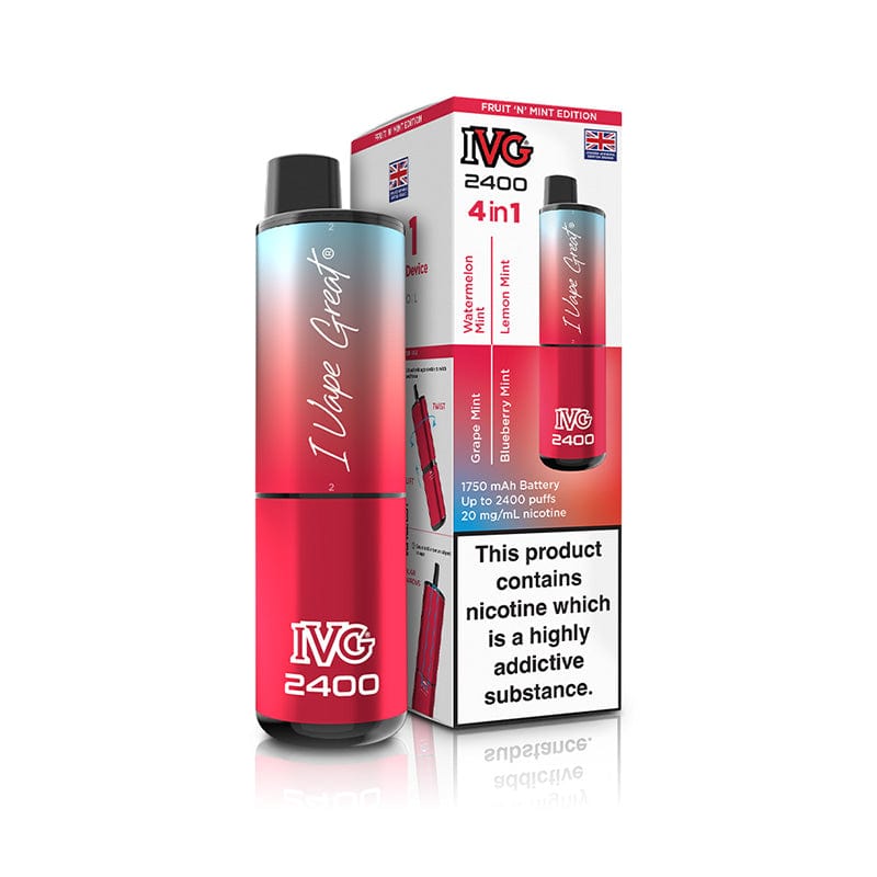 Pod Kits IVG 2400 4 In 1 Rechargeable Pod Kit