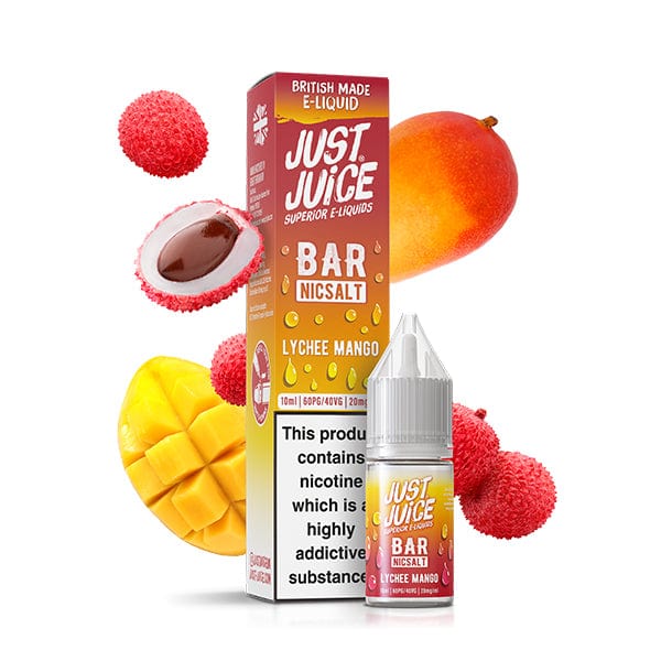 Nic Salts Lychee Mango / 5mg Just Juice Bar Nic Salt