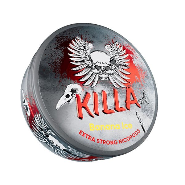 Nicotine Alternatives Banana Ice Killa Nicotine Pouches 16.5mg