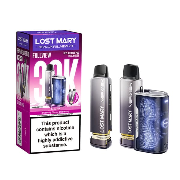 Disposable Vape Sticks Berry Edition Lost Mary Nera 30k Disposable Pod Kit