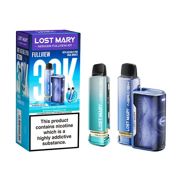 Disposable Vape Sticks Blueberry Edition Lost Mary Nera 30k Disposable Pod Kit