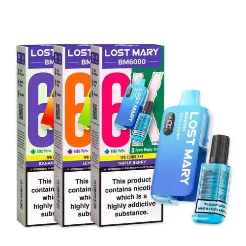 Disposable Vape Sticks Lost Mary BM6000 Disposable Vape