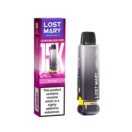 Pre-Filled Vape Devices Berry Mix Lost Mary Nera 15k Pre Filled Pod