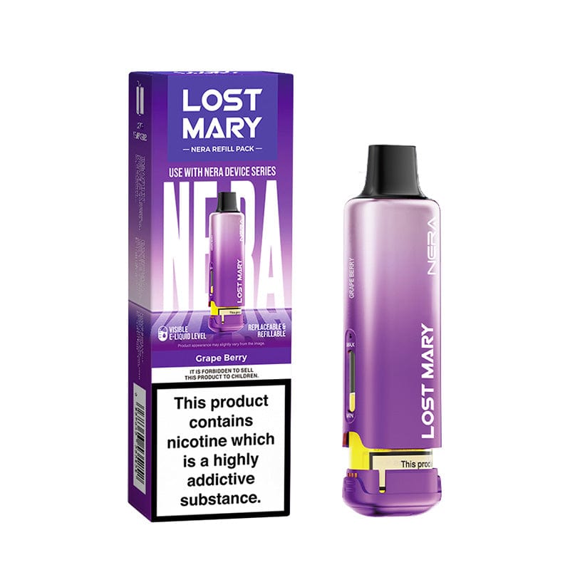 Pre-Filled Vape Devices Grape Berry Lost Mary Nera 15k Pre Filled Pod
