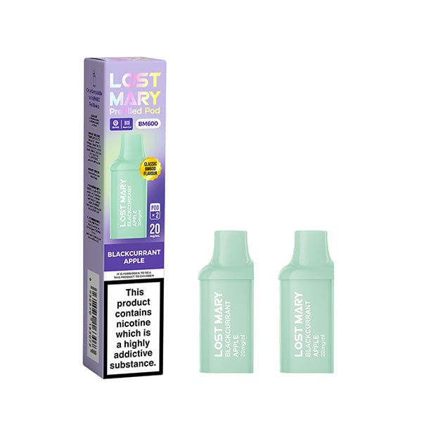 Replacement Pods Lost Mary BM600 Replacement Pre Filled Pods 2 Pack