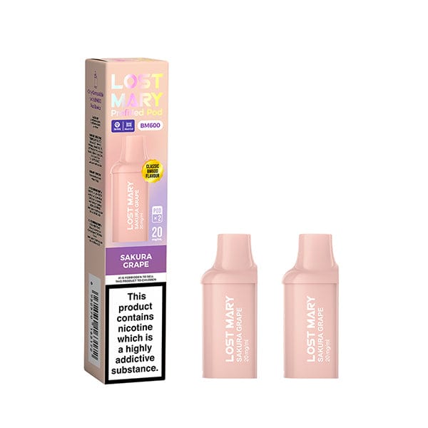 Replacement Pods Lost Mary BM600 Replacement Pre Filled Pods 2 Pack