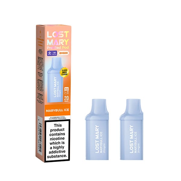 Replacement Pods Lost Mary BM600 Replacement Pre Filled Pods 2 Pack