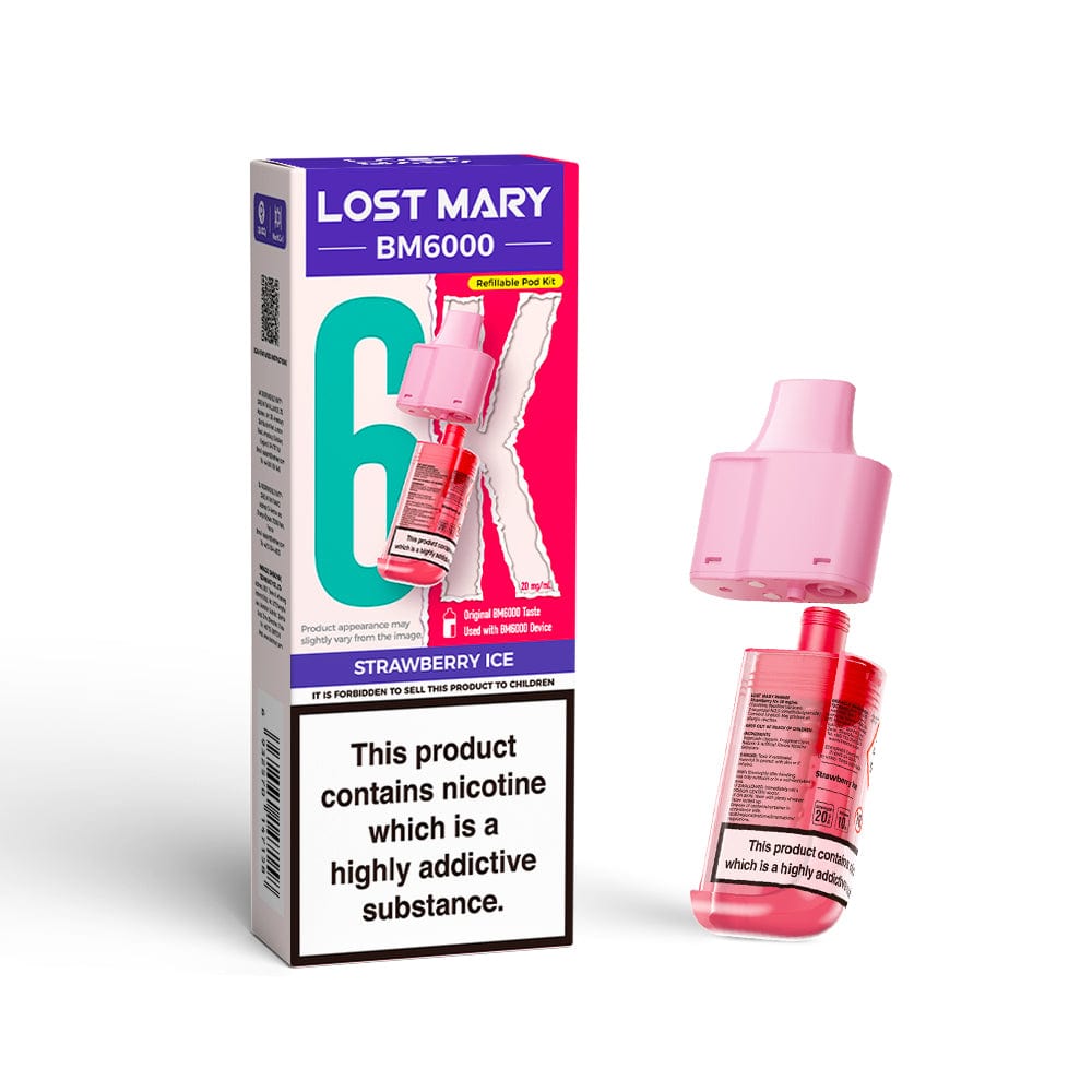 Replacement Pods Lost Mary BM6000 Compliant Replaceable Pod