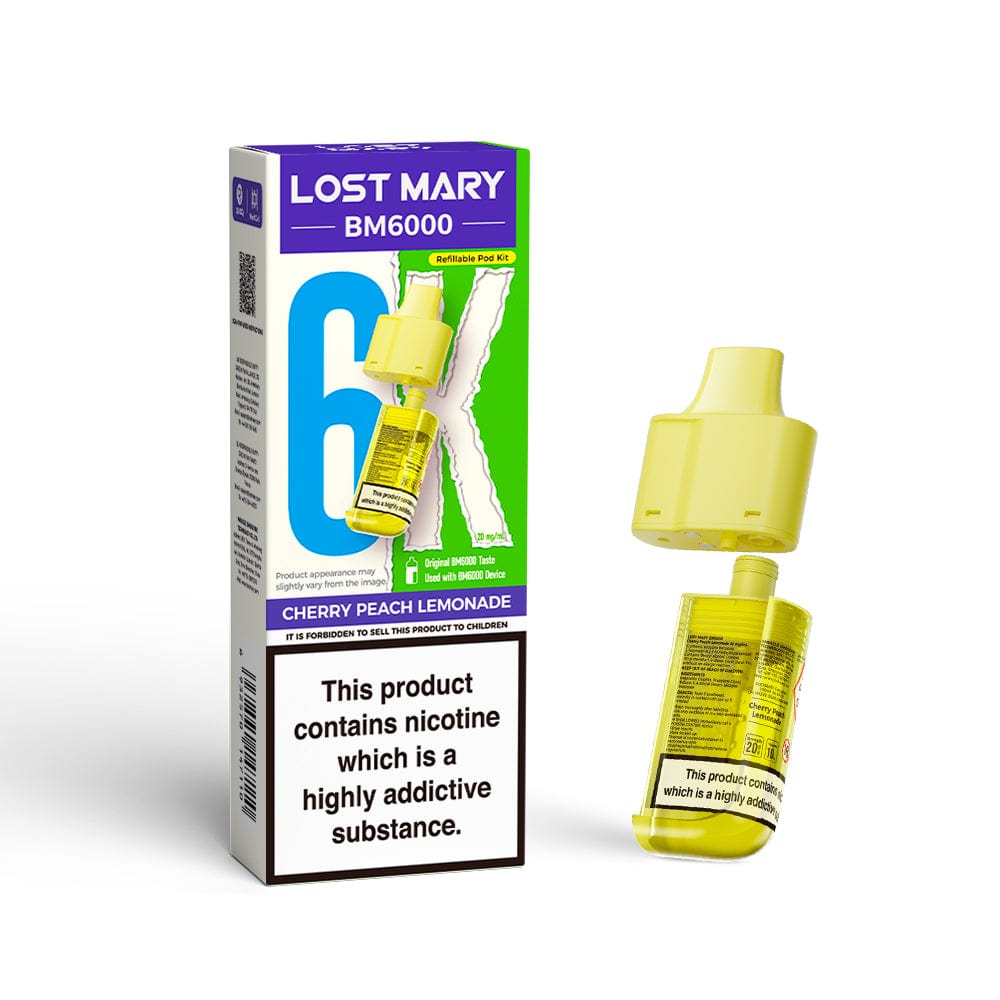 Replacement Pods Lost Mary BM6000 Compliant Replaceable Pod