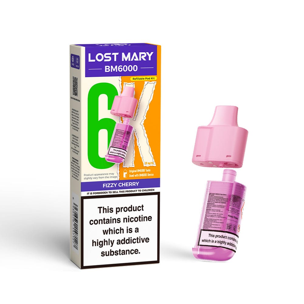 Replacement Pods Lost Mary BM6000 Compliant Replaceable Pod