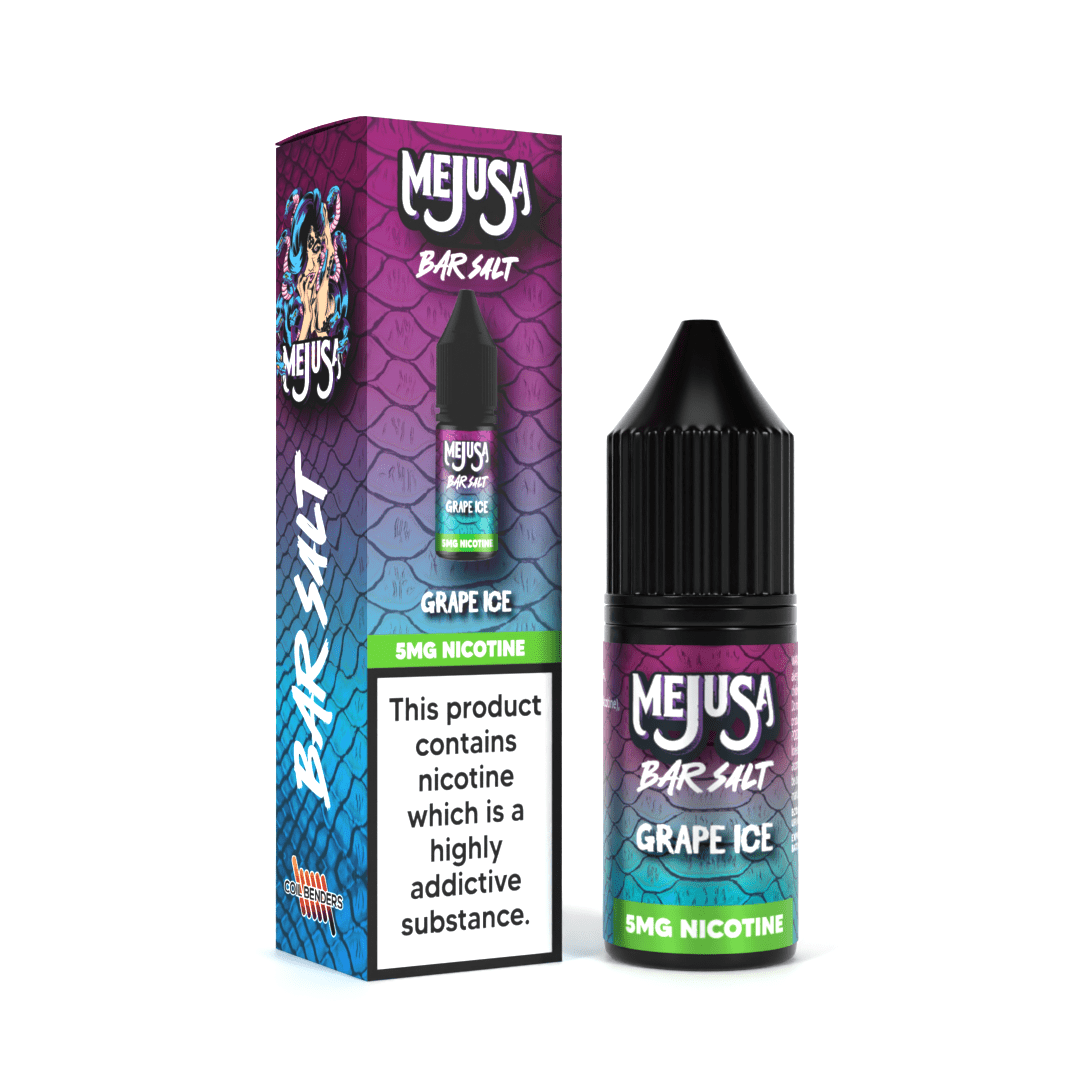 10ml Eliquids Grape Ice / 5mg Mejusa Bar Salt V2