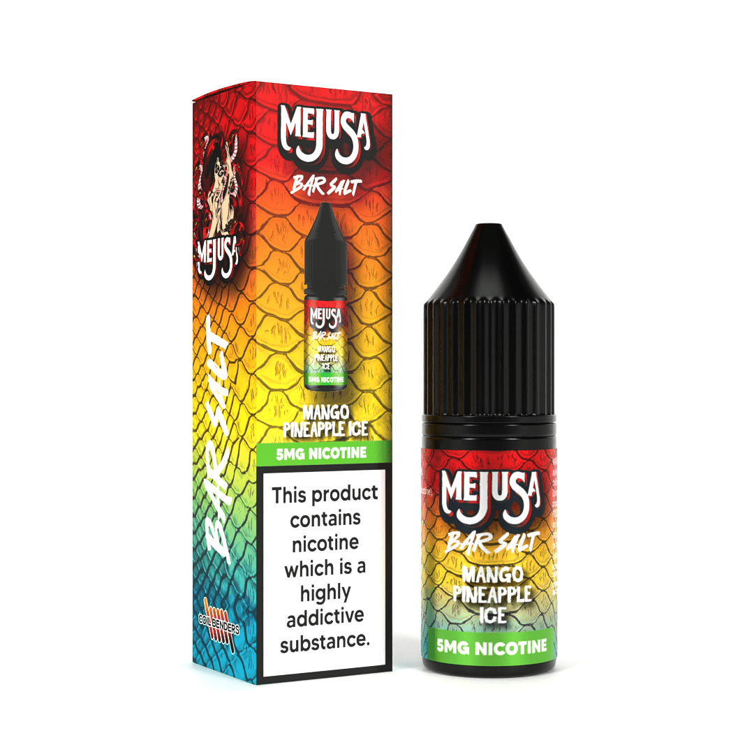 10ml Eliquids Mango Pineapple Ice / 5mg Mejusa Bar Salt V2