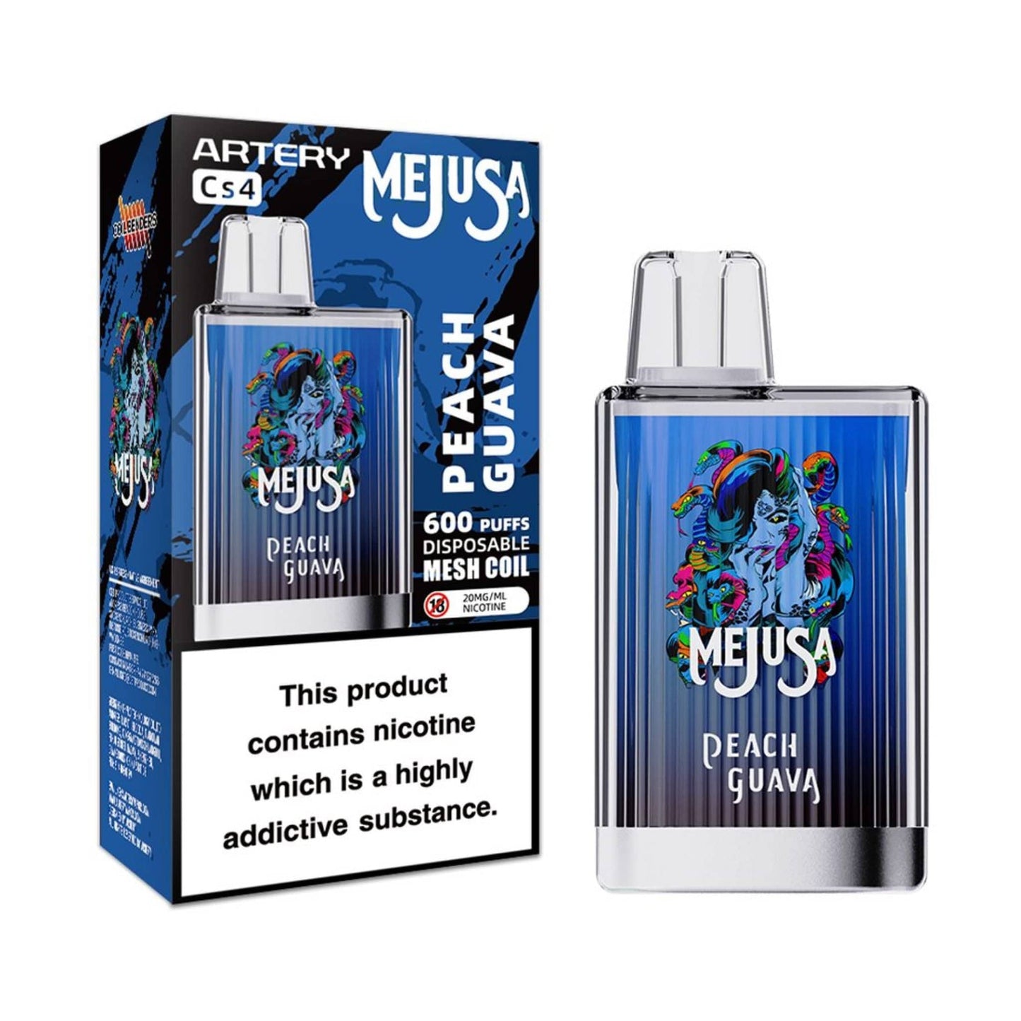 Disposable Vape Sticks Peach Guava Mejusa Bar Disposable Vape