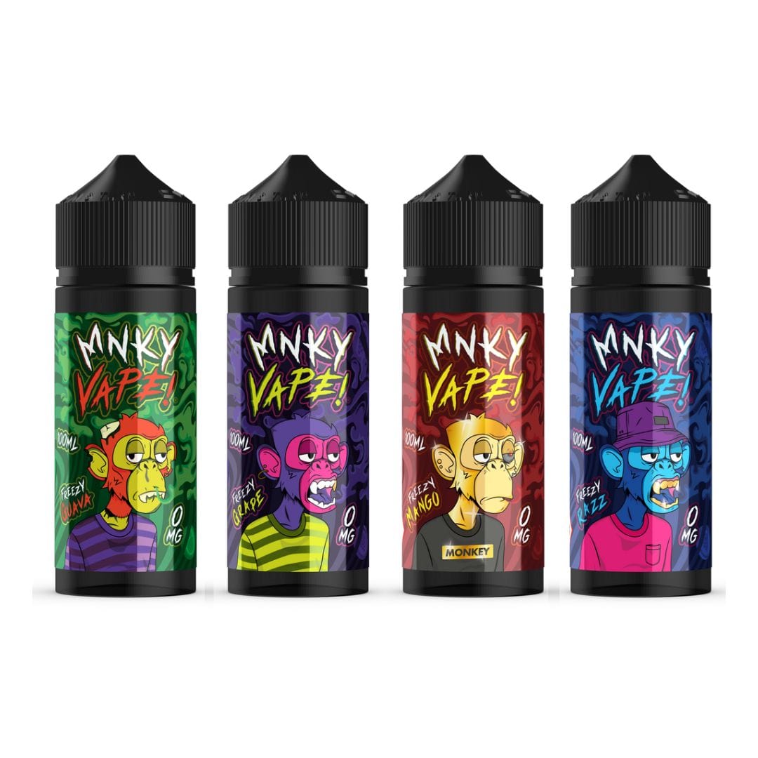 Shortfill Eliquids MNKY Vape Shortfill E-Liquids