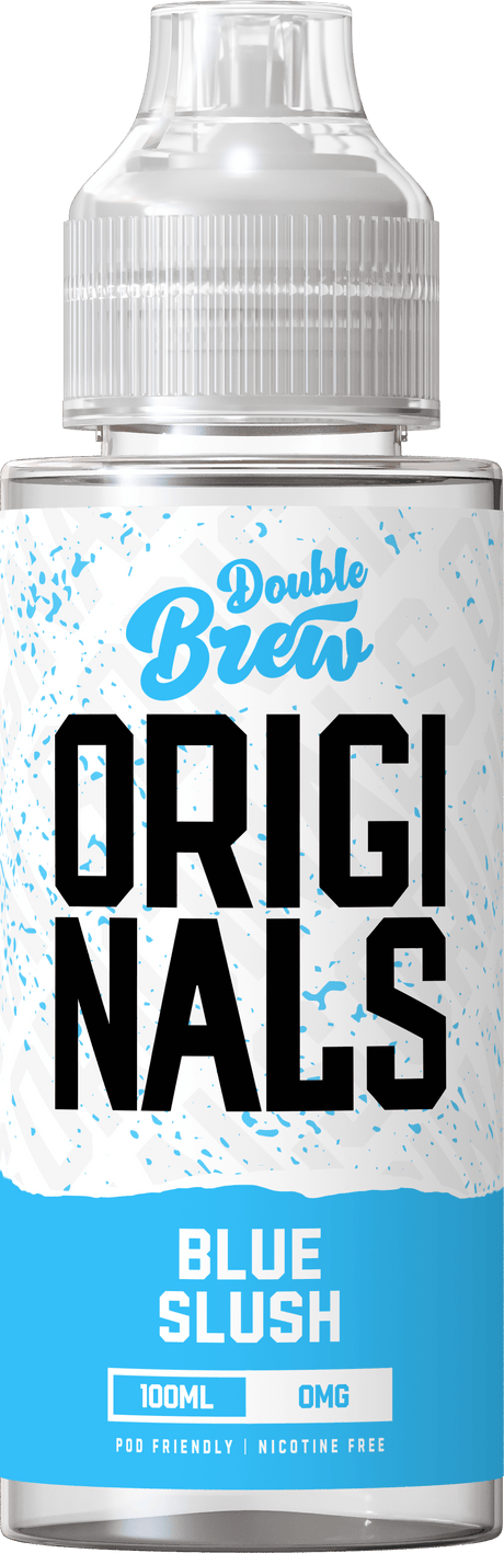 50/50 Shortfill Blue Slush Double Brew Originals 50-50 Shortfills