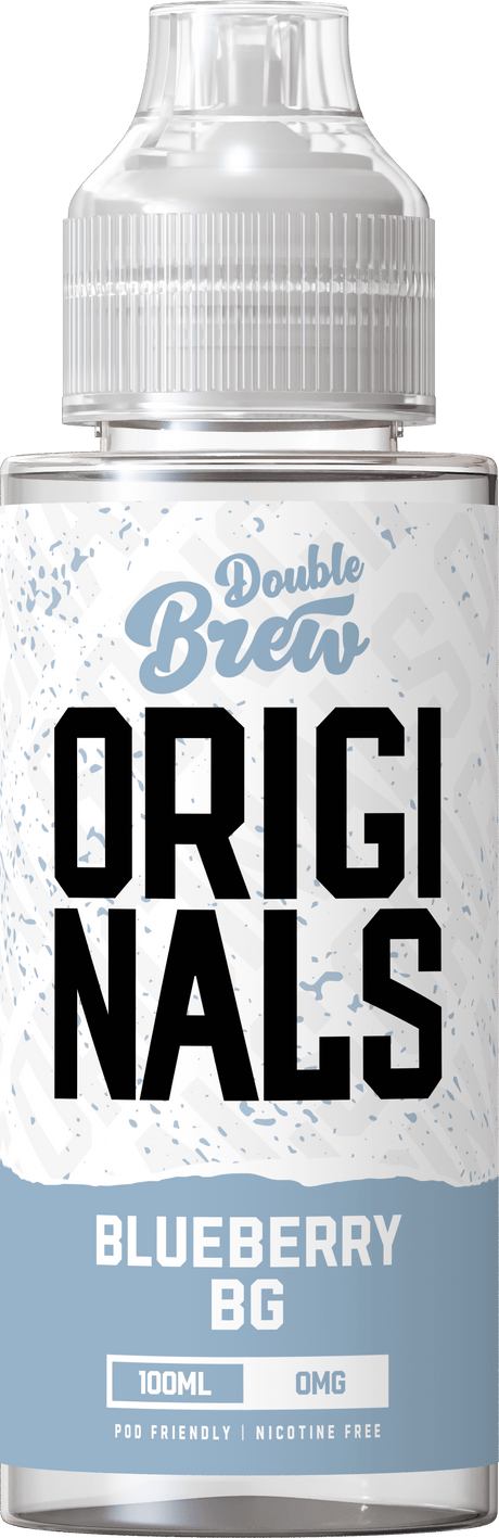 50/50 Shortfill Blueberry BG Double Brew Originals 50-50 Shortfills