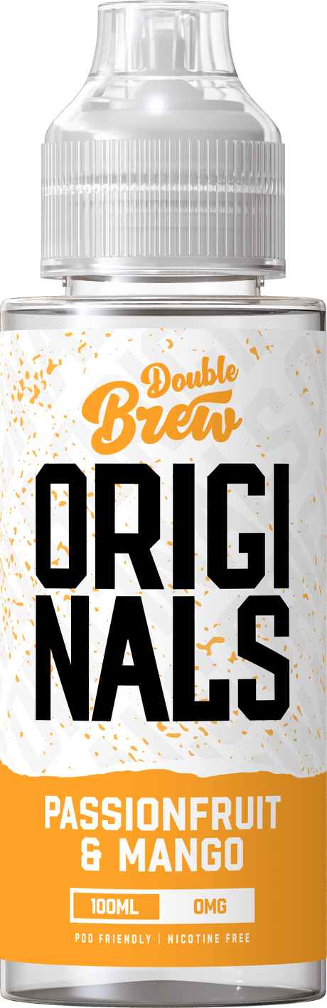 50/50 Shortfill Passionfruit Mango Double Brew Originals 50-50 Shortfills