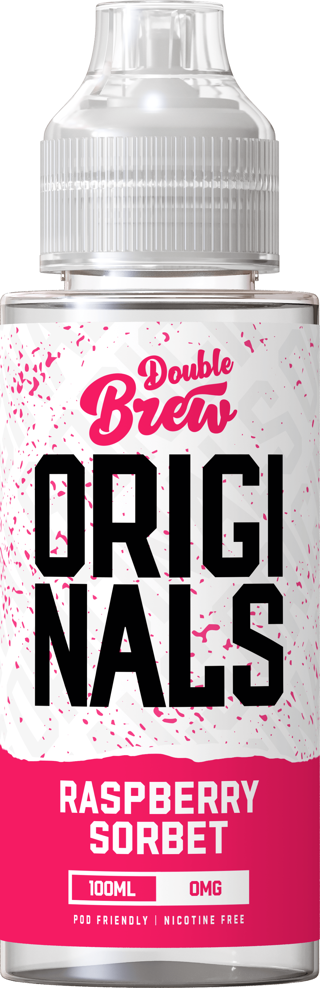 50/50 Shortfill Raspberry Sorbet Double Brew Originals 50-50 Shortfills