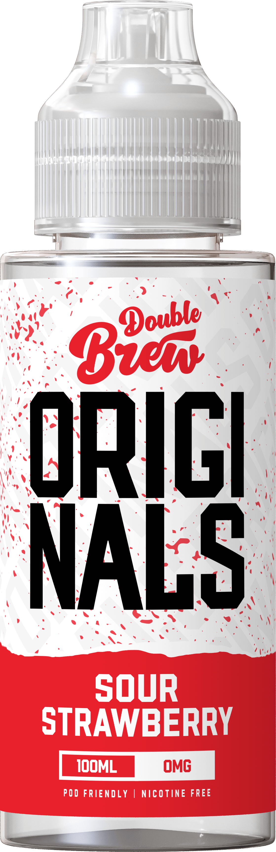 50/50 Shortfill Sour Strawberry Double Brew Originals 50-50 Shortfills