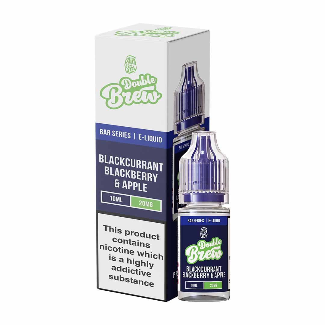 Nic Salts Blackcurrant Blackberry & Apple / 5mg Ohm Brew Double Brew Nic Salts