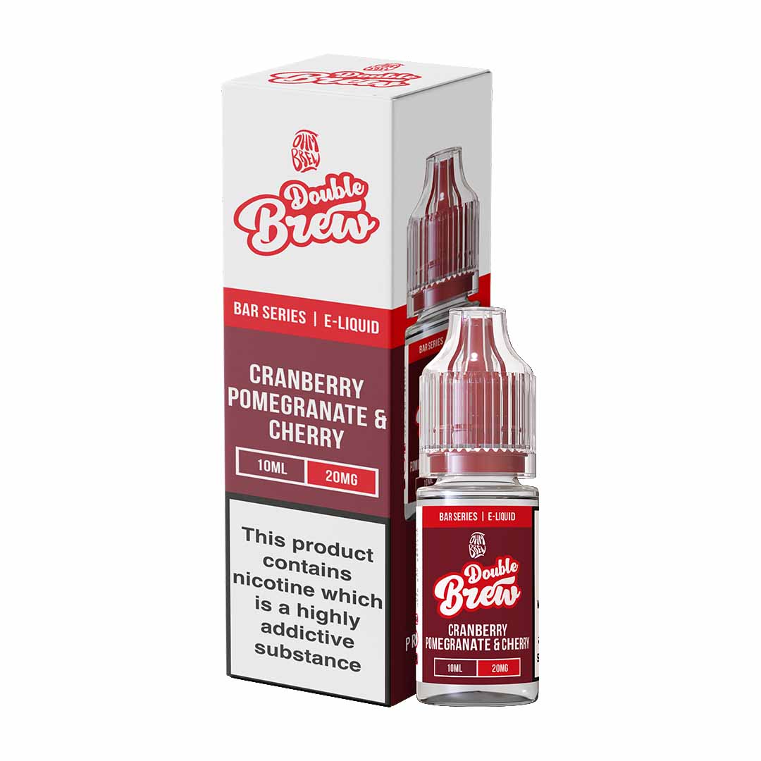Nic Salts Cranberry Pomegranate & Cherry / 5mg Ohm Brew Double Brew Nic Salts