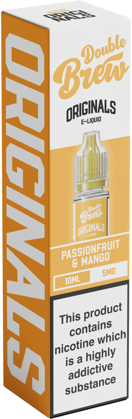 Nic Salts Passionfruit & Mango / 5MG Ohm Brew Double Brew Originals Nic Salts