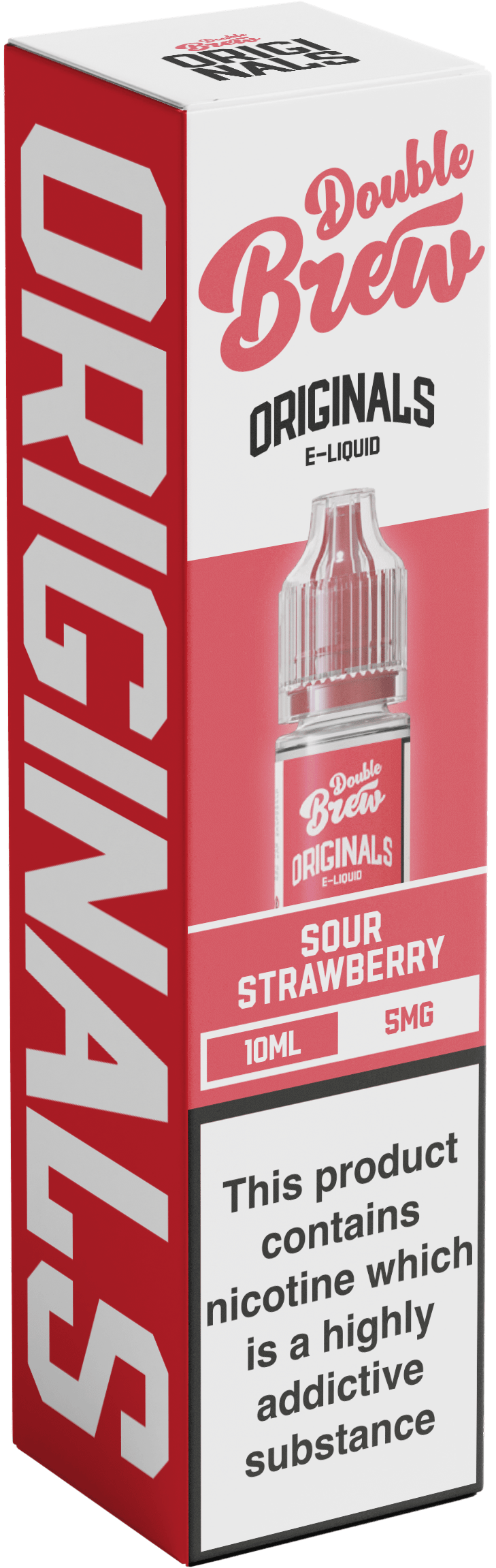Nic Salts Sour Strawberry / 5MG Ohm Brew Double Brew Originals Nic Salts
