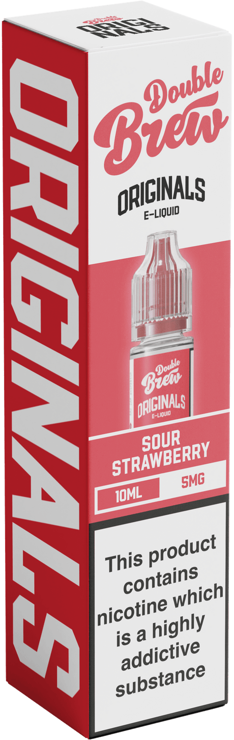 Nic Salts Sour Strawberry / 5MG Ohm Brew Double Brew Originals Nic Salts