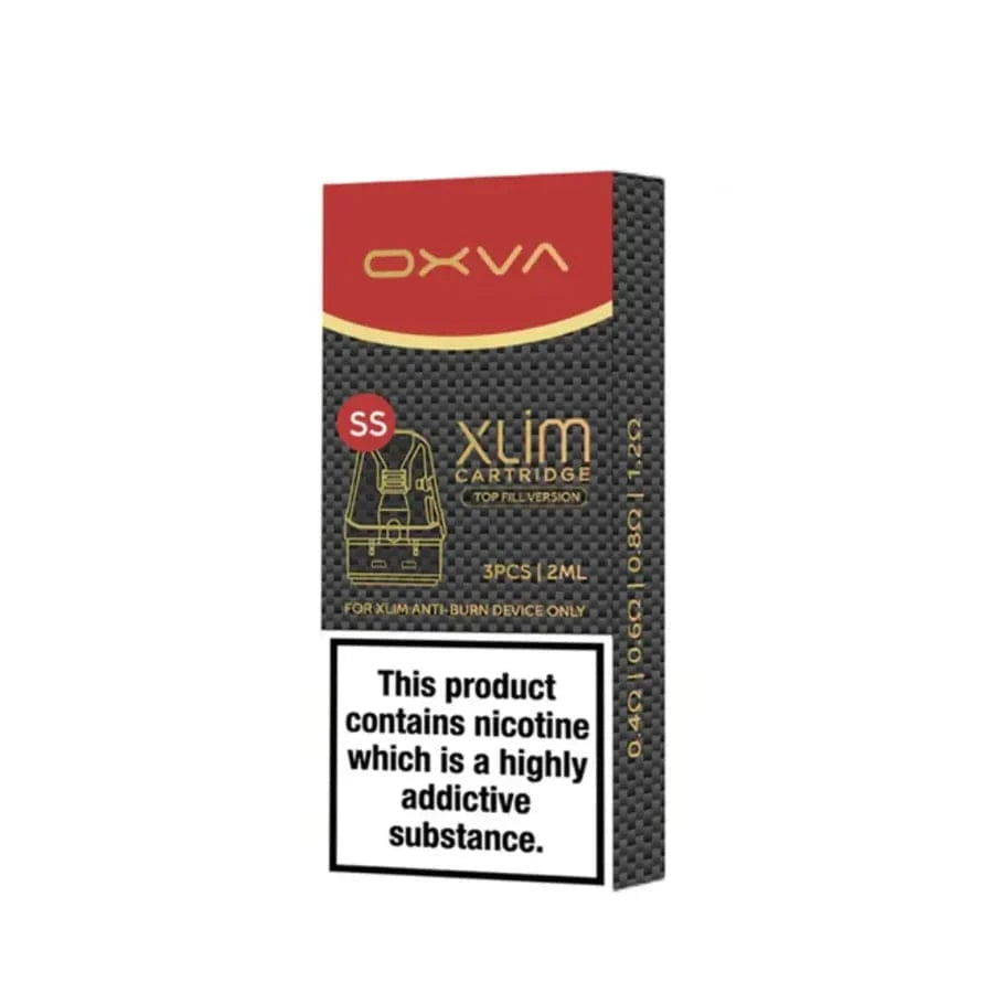 Empty Replacement Pods Oxva Xlim SS Top-Fill Pods